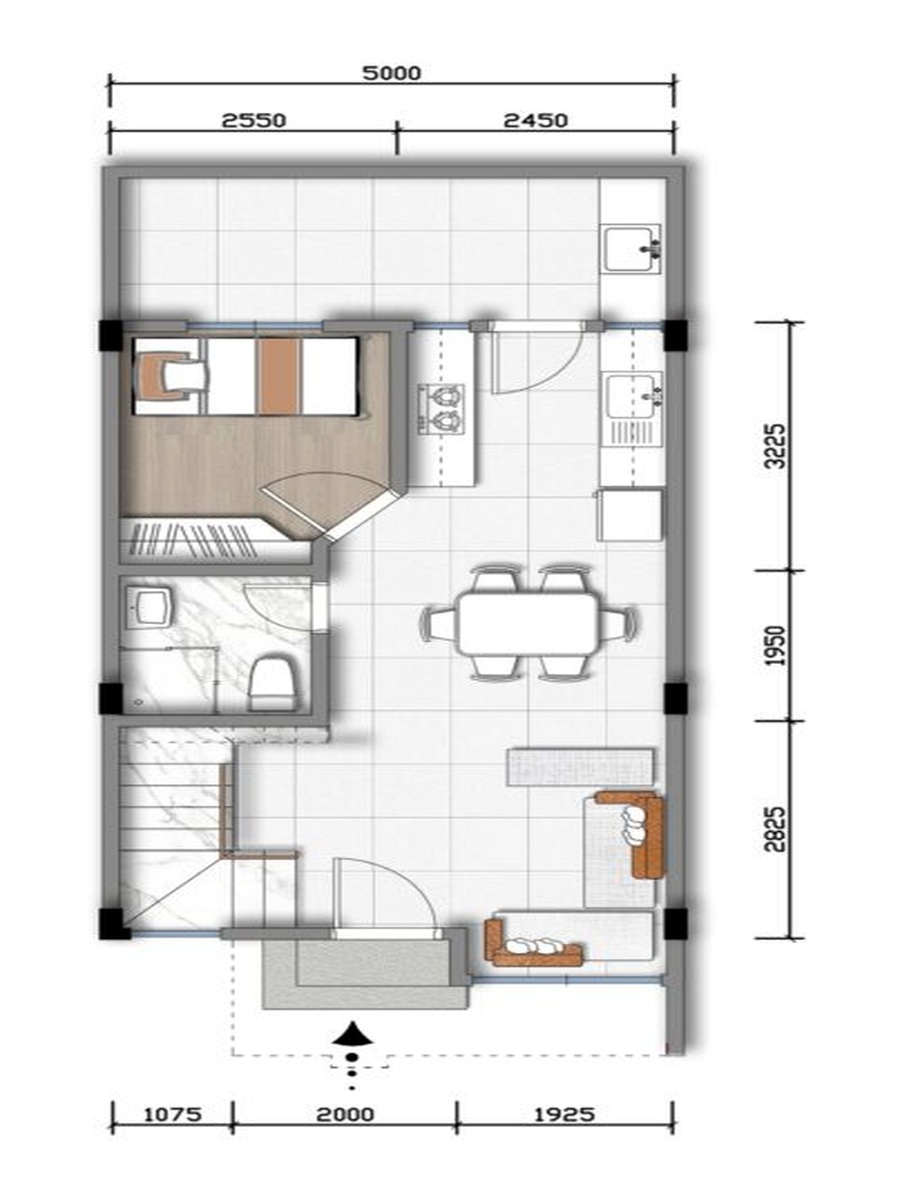 Elite Collection ground floor plan actual crop.