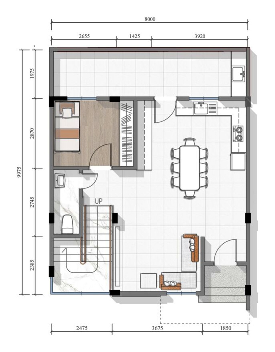 Premier Collection ground floor plan actual crop.