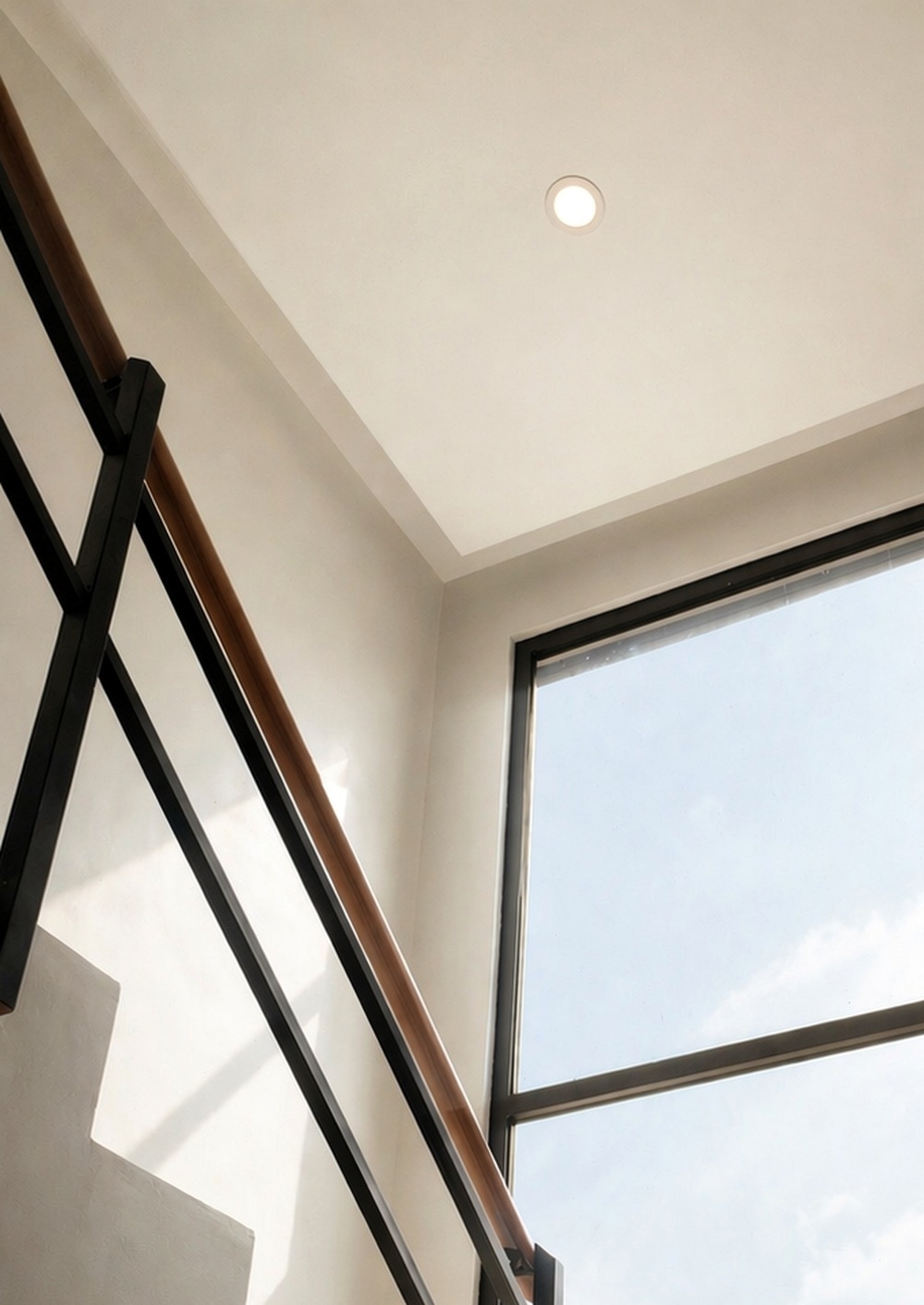 Premier Collection actual stair and window detail.
