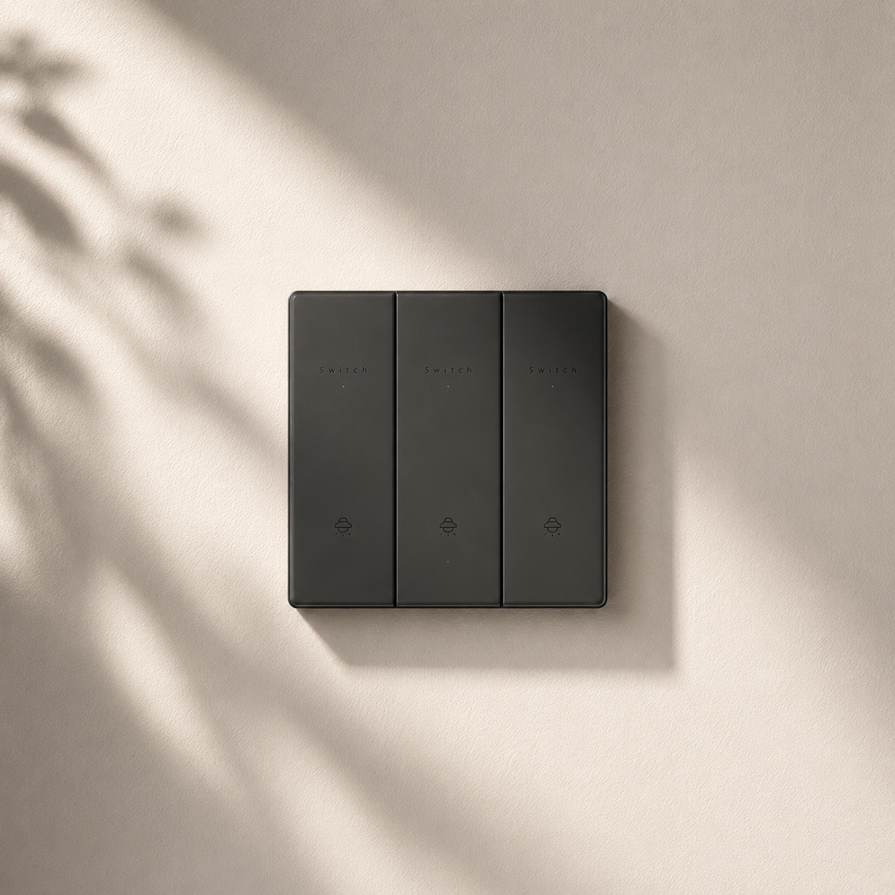 Matte Black Light Switch material detail for Sapphire Valley.